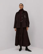 Beatrice .b Short Coat With Pocket With Metal Eyelets 24FA2604VELOUR_395