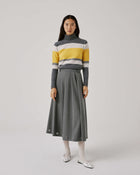 Beatrice .b Flared Skirts With Metal Eyelets 24FA5855FLEECE_90