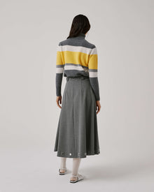 Beatrice .b Flared Skirts With Metal Eyelets 24FA5855FLEECE_90