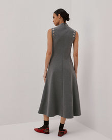 Beatrice .b Sleeveless Dress With Nickel Eyelets 24FA6351FLEECE_90