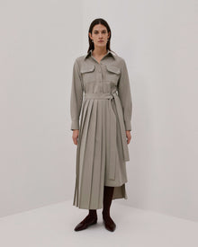 Beatrice .b Shirt Dress With Panel With Flat Pleats 24FA6361ROMOLO_703