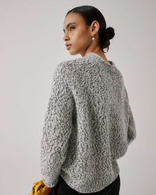 Beatrice .b Jumper With Salt And Pepper Yarn 24FA8653PAULA_120