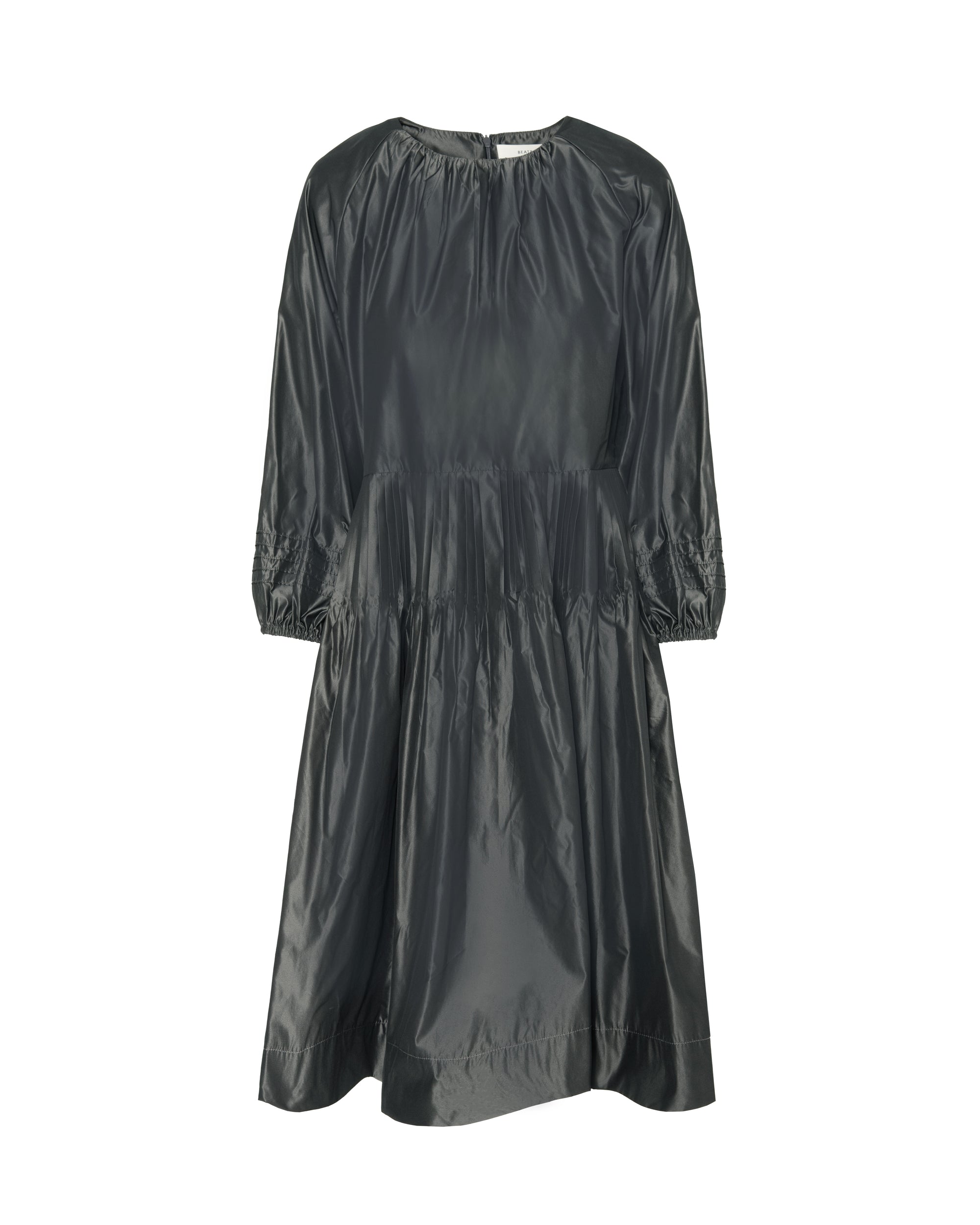 SHORT TAFFETA DRESS