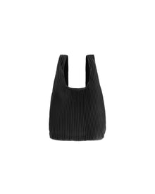 MICRO BAG IN PLEATED ECO-LEATHER