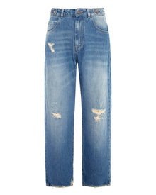 Denim strappato