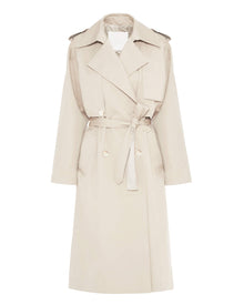 Convertible Trench Coat in Cotton