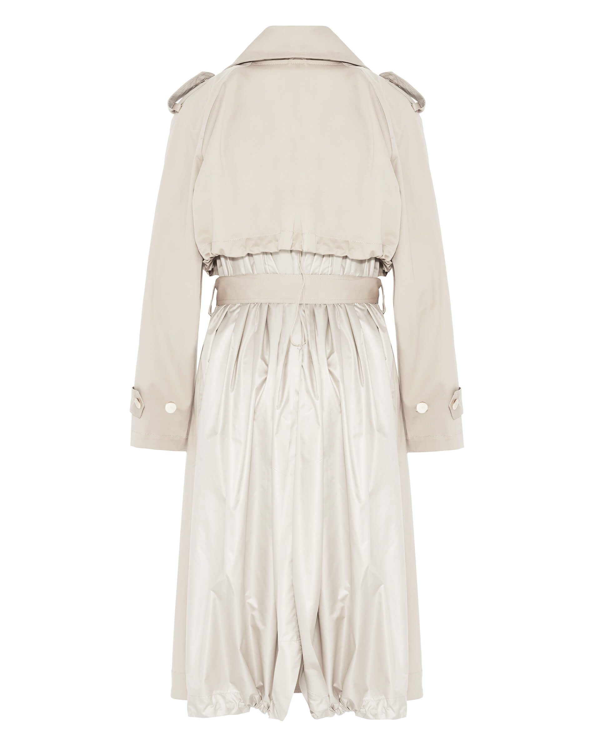 Convertible Trench Coat in Cotton