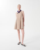 SHORT LINEN DRESS