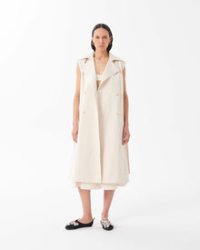 Convertible Trench Coat in Cotton