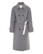 DOUBLE COAT WITH CONTRAST INTERIOR