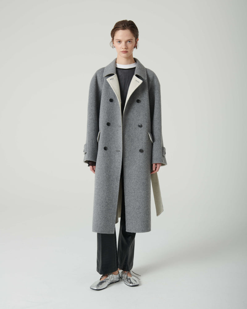 DOPPIO CAPPOTTO CON INTERNO A CONTRASTO