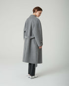 DOUBLE COAT WITH CONTRAST INTERIOR