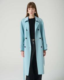 DOUBLE COAT WITH BELT