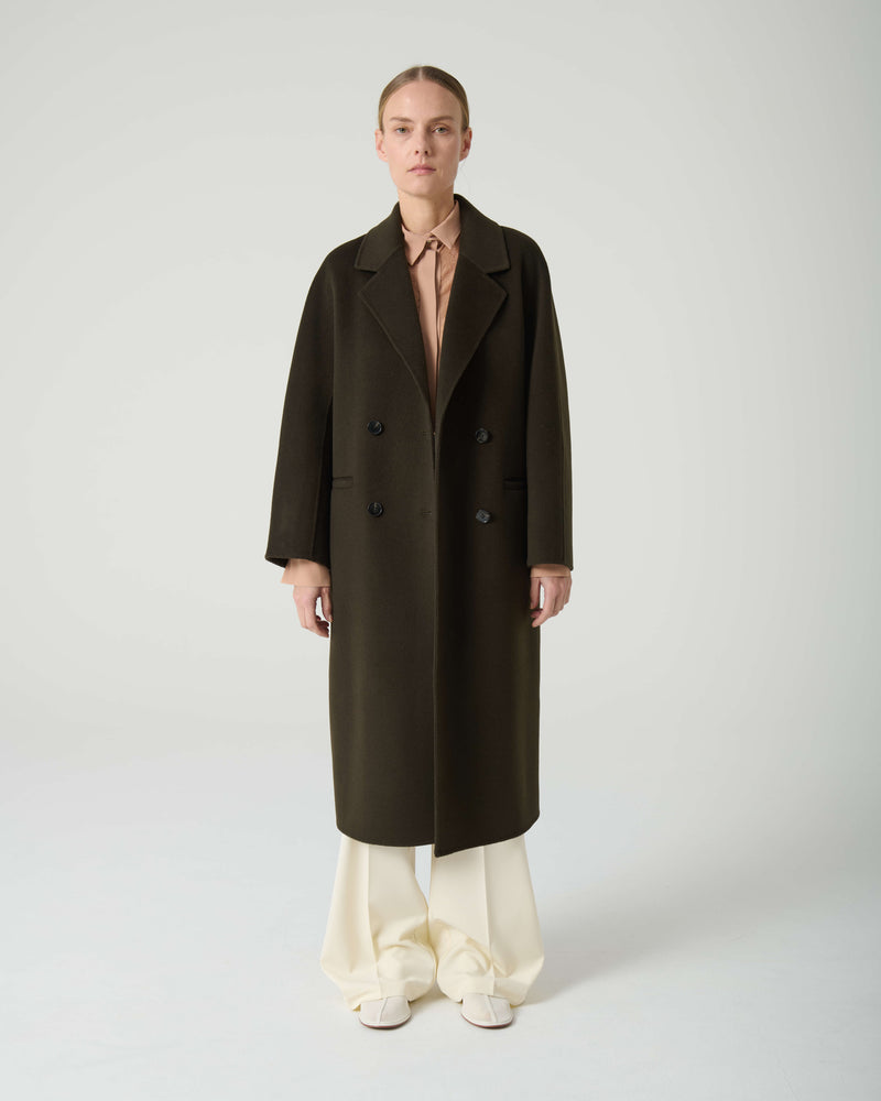 CAPPOTTO LUNGO DOPPIO IN MISTO CASHMERE