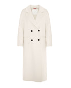 LONG DOUBLE COAT IN CASHMERE BLEND