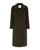 LONG DOUBLE COAT IN CASHMERE BLEND