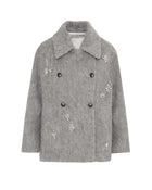 CAPPOTTO CORTO CON CRISTALLI