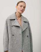 CAPPOTTO CORTO CON CRISTALLI