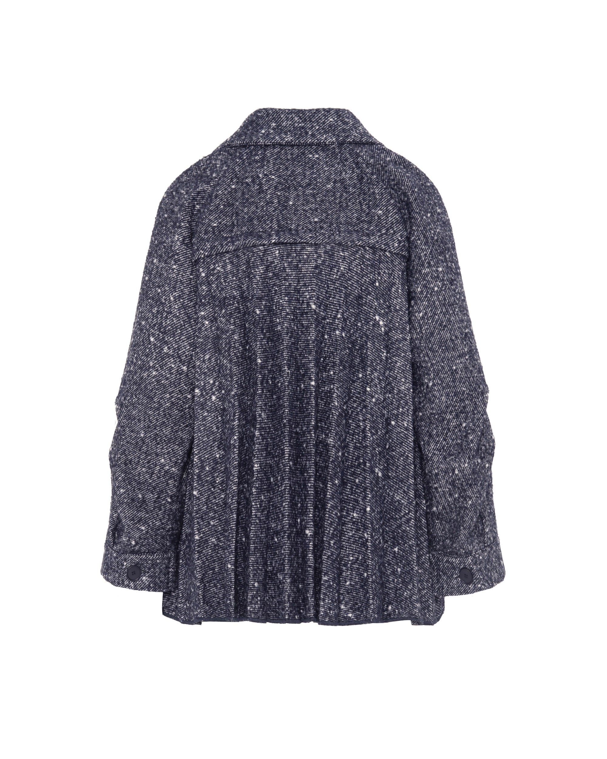 CAPPOTTO CORTO CON FIORI DI AGO