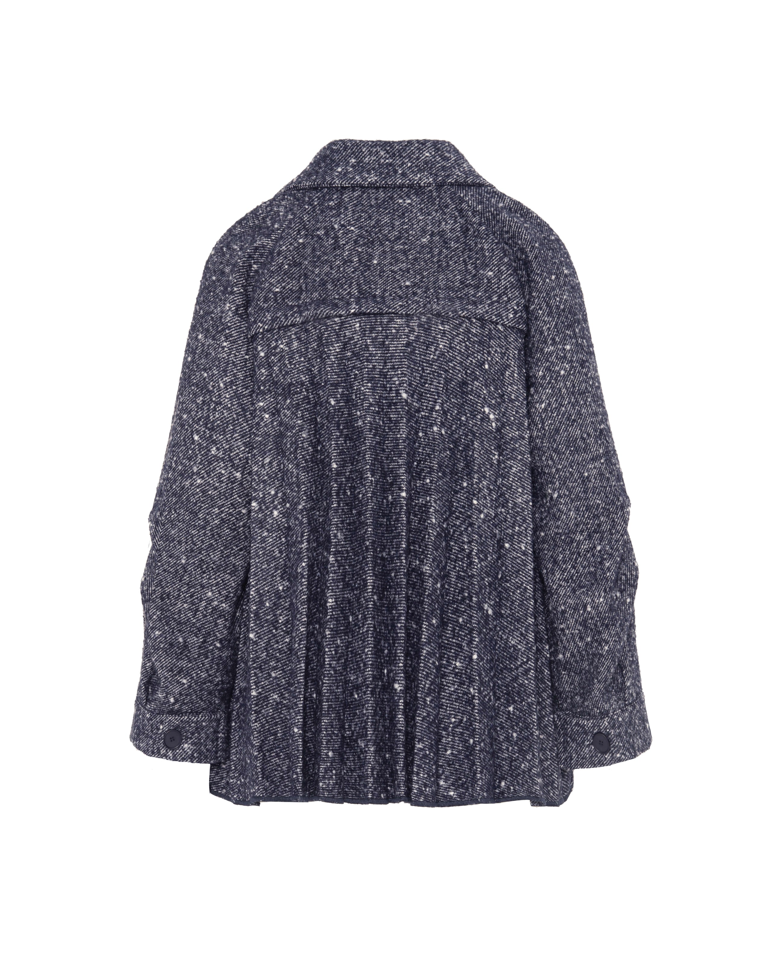 CAPPOTTO CORTO CON FIORI DI AGO