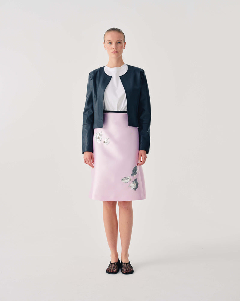 GIACCA CORTA IN PELLE