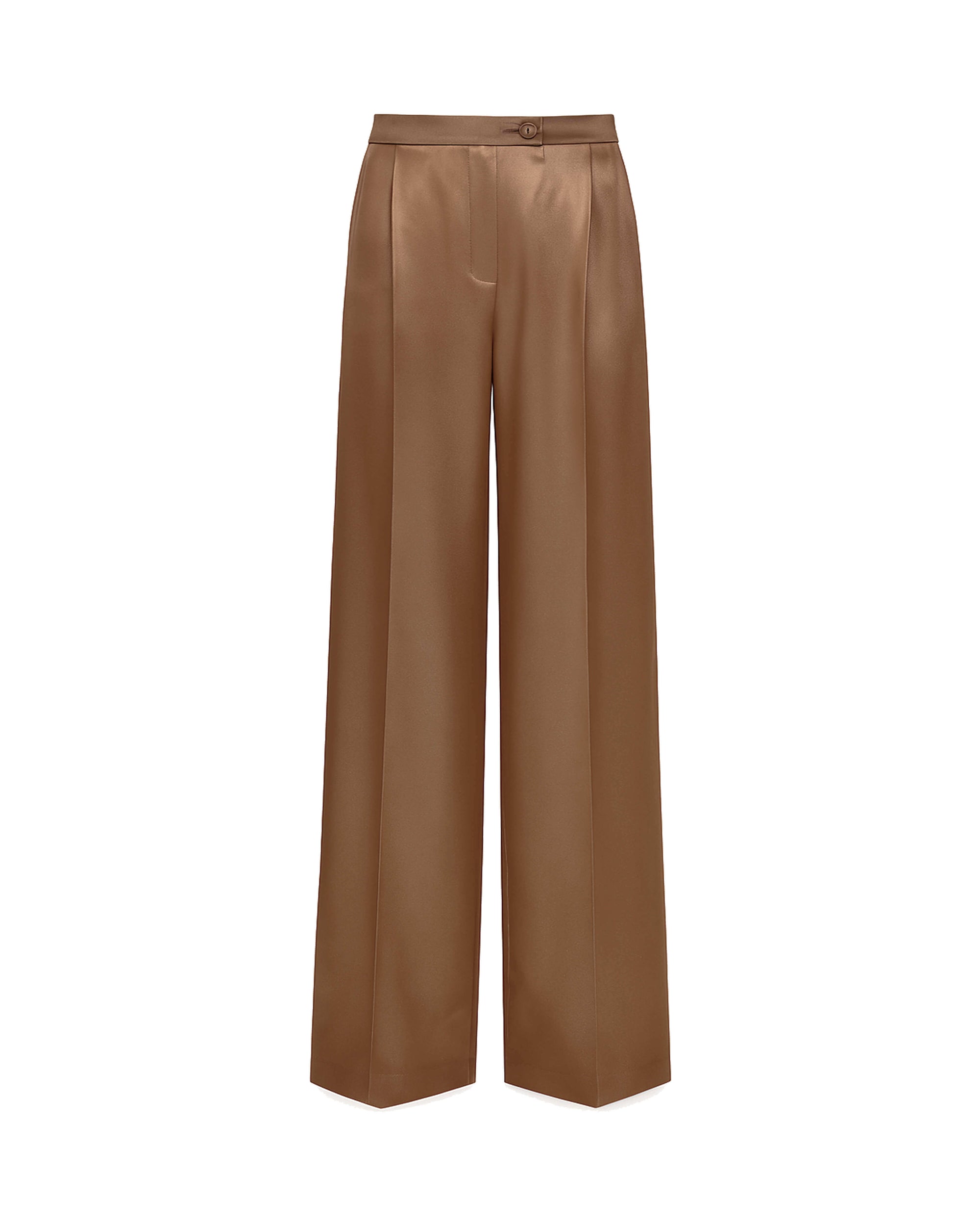 PALAZZO TROUSERS WITH PLEATS