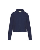 KNIT JACKET WITH CHEST POCKET