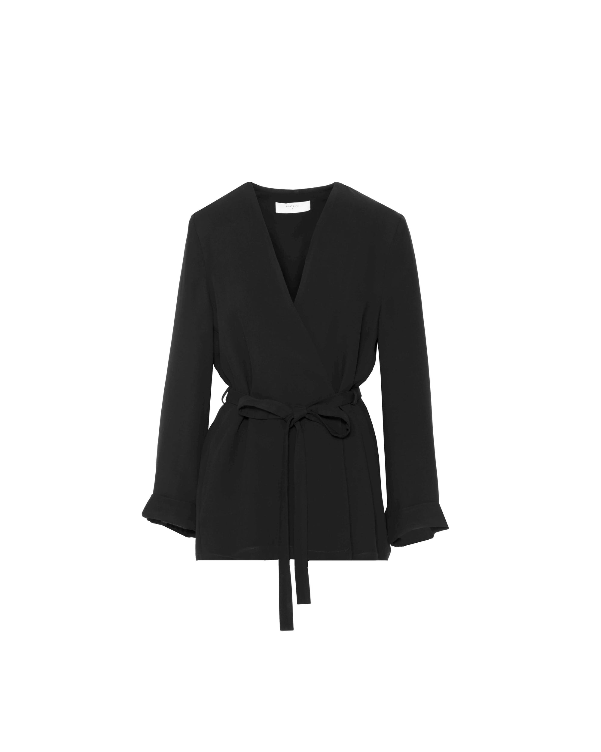 WRAP JACKET WITH BELT