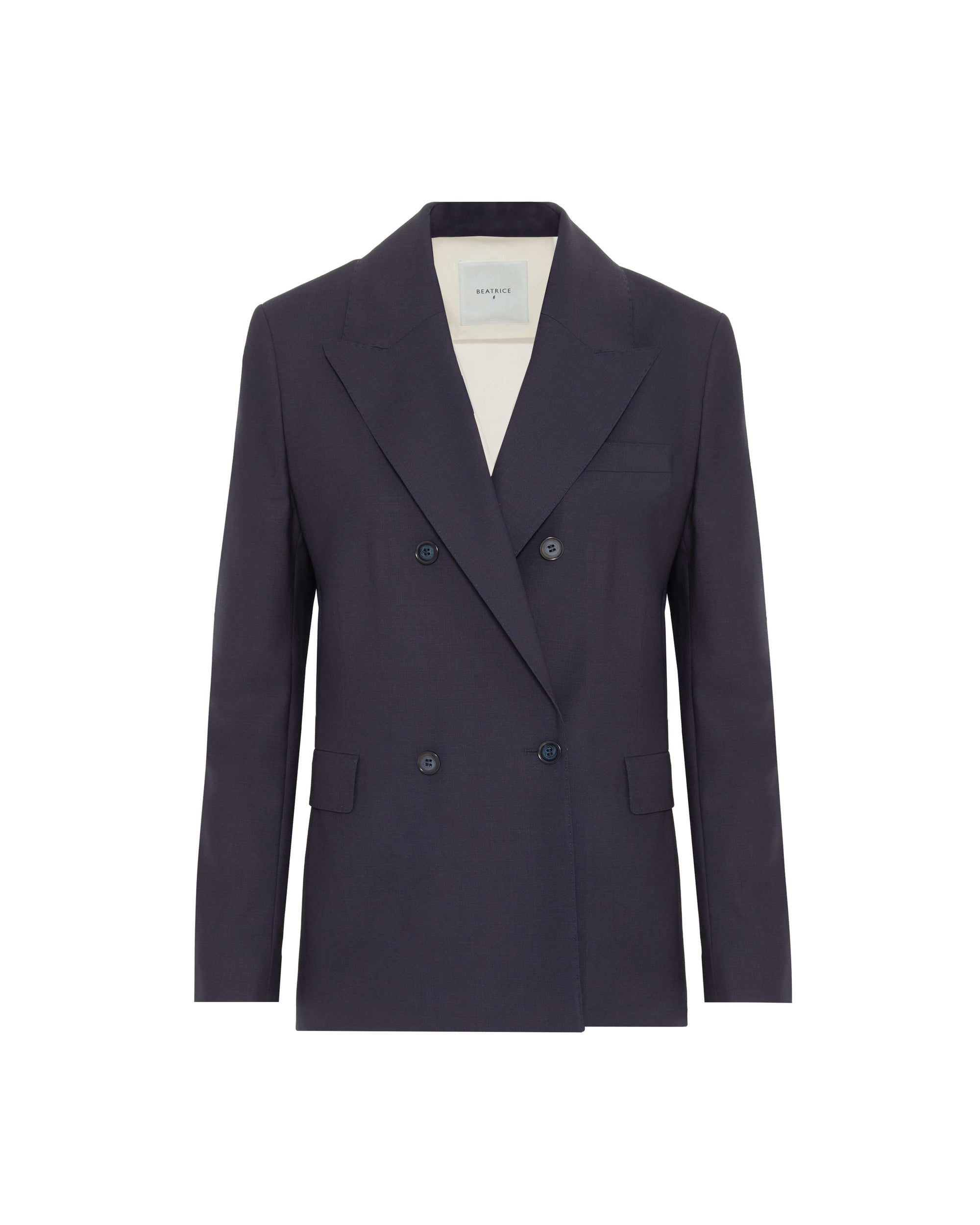 BLAZER DOPPIO PETTO IN LANA LEGGERA