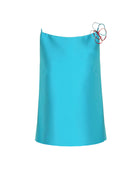 DUCHESSE TOP WITH FLOWER DETAIL