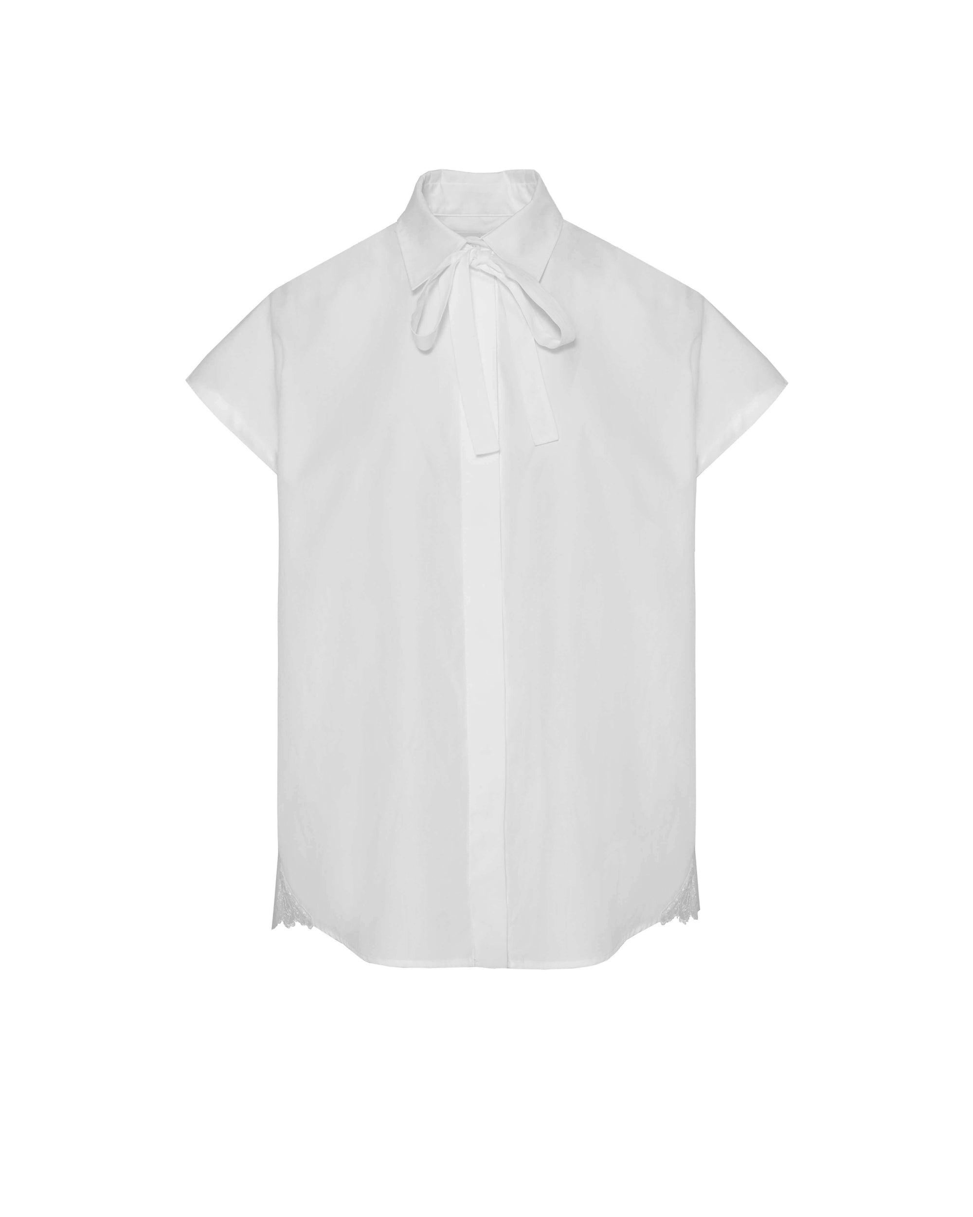 COTTON SHIRT WITH BOW