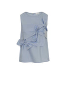 SLEEVELESS TOP WITH BOWS