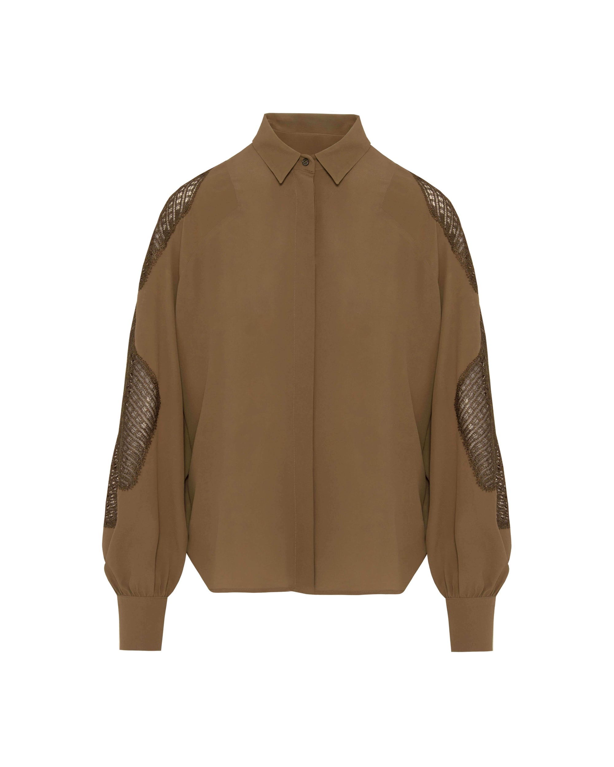 SHIRT WITH LACE DETAILS