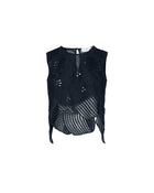 EMBROIDERED LINEN TOP