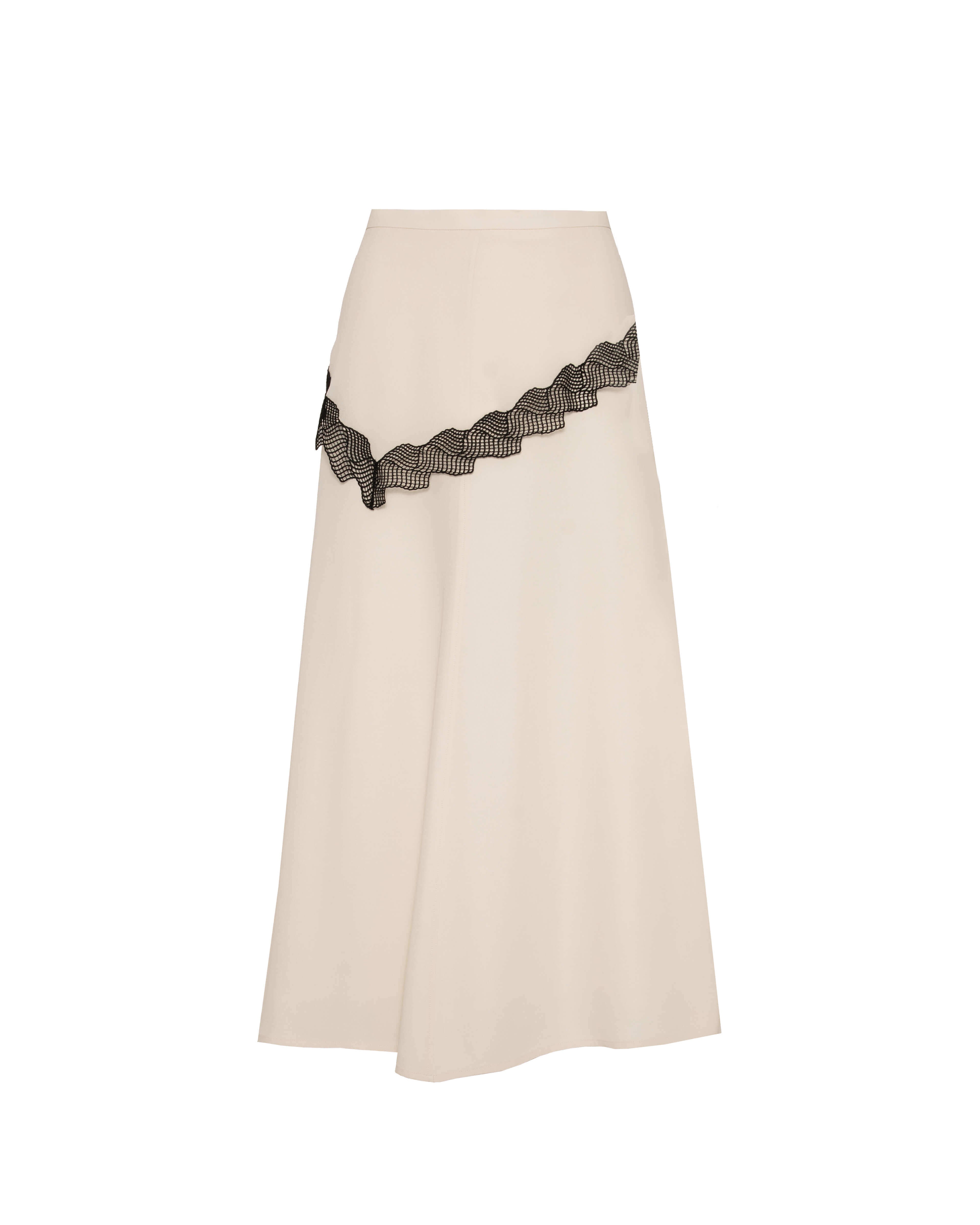 LONG SKIRT WITH LACE DETAIL | Beatrice .b
