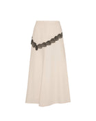 LONG SKIRT WITH LACE DETAIL