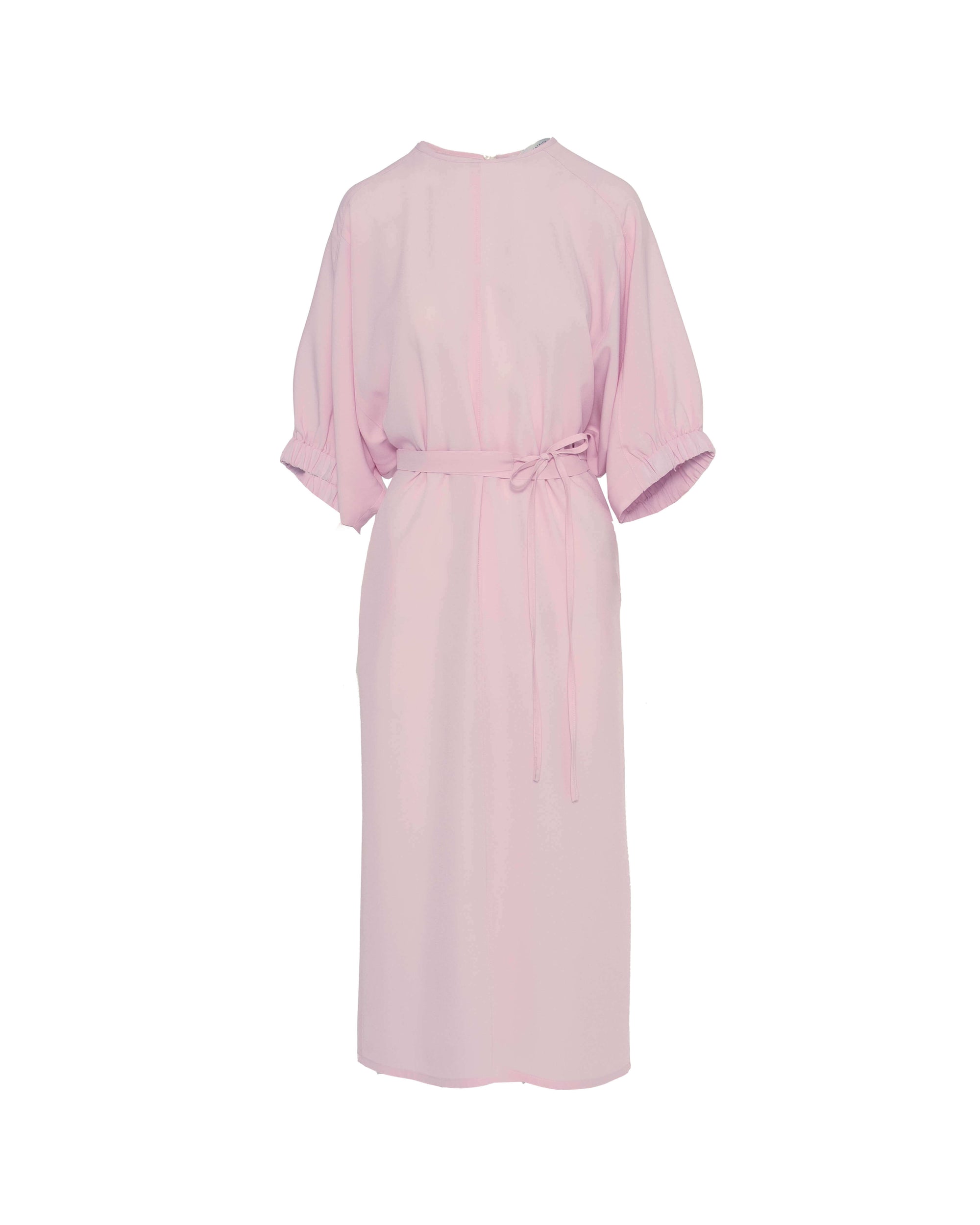 MIDI DRESS WITH WAIST BELT