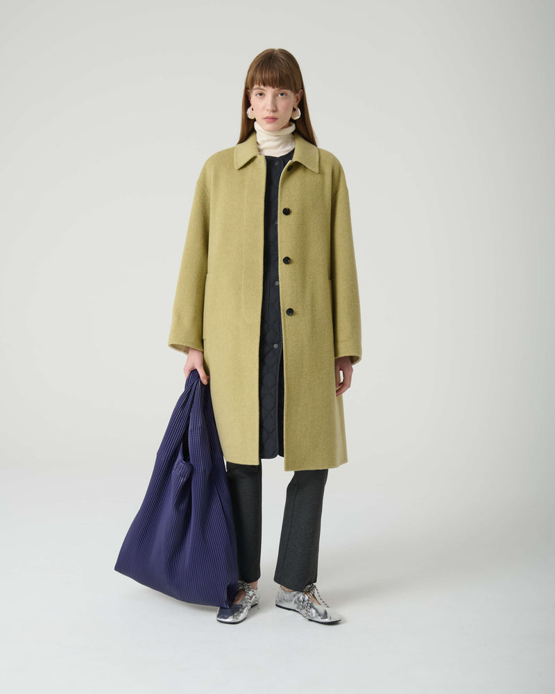 CAPPOTTO DOPPIO MACKINTOSH CON INTERNO A CONTRASTO