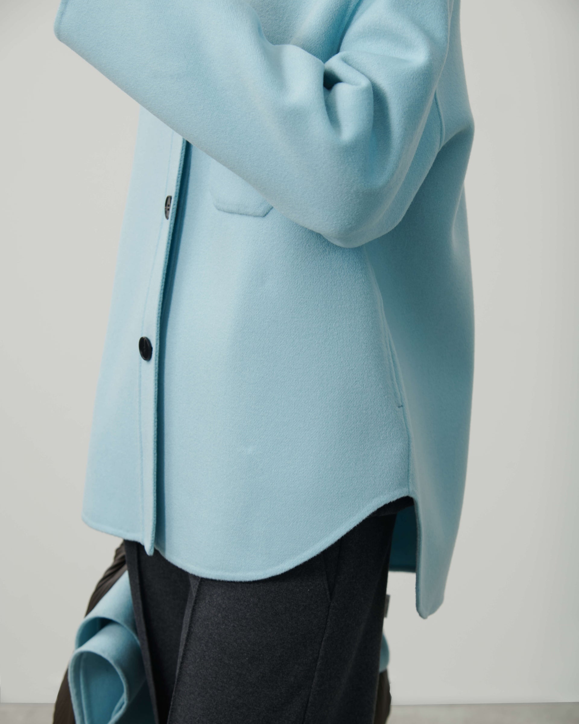 CARDIGAN IN DOPPIO TESSUTO