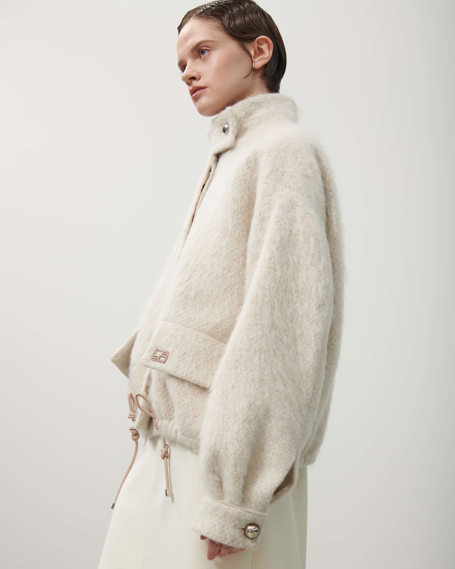 BOMBER JACKET WITH FLAPS