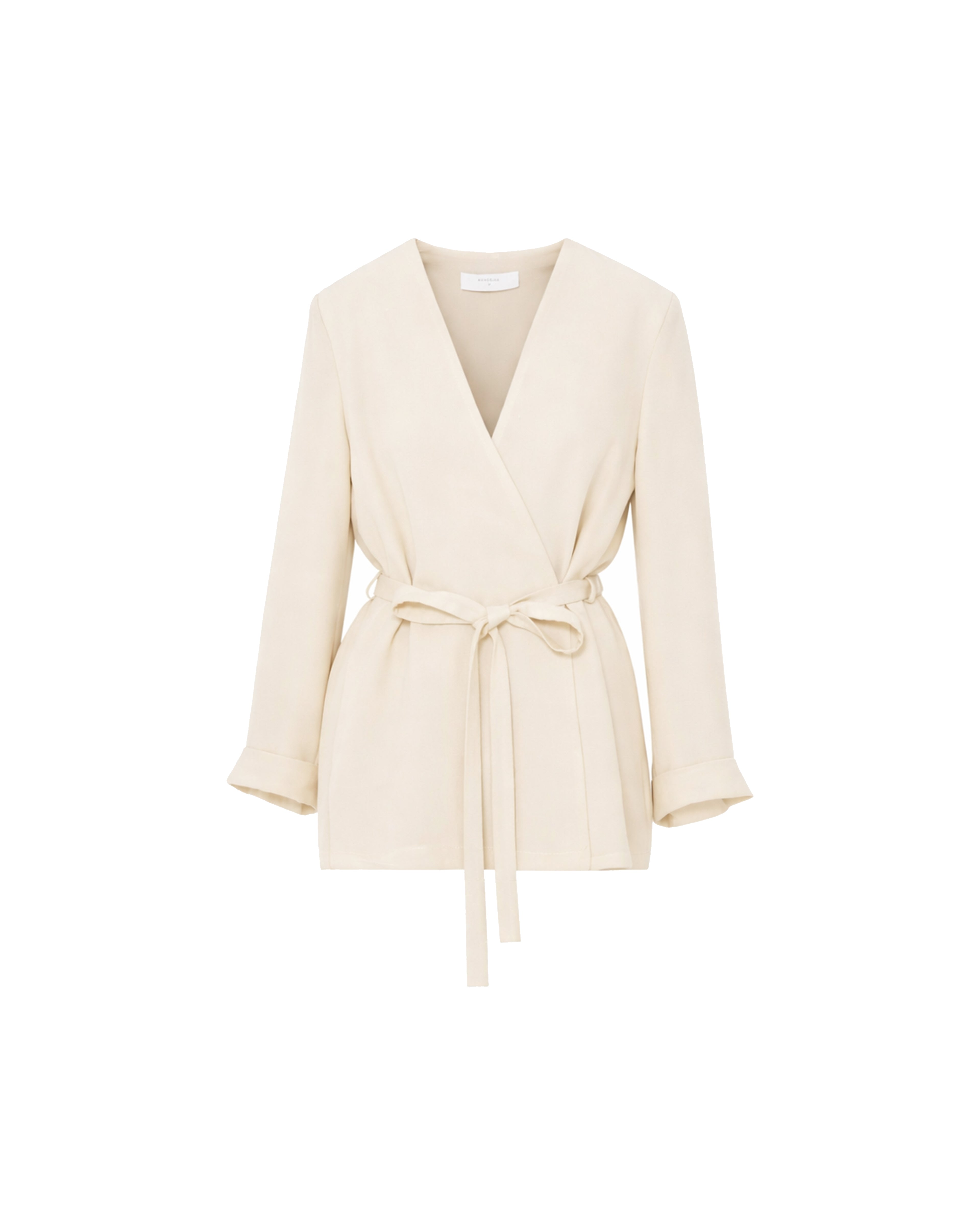 WRAP JACKET WITH BELT | Beatrice .b