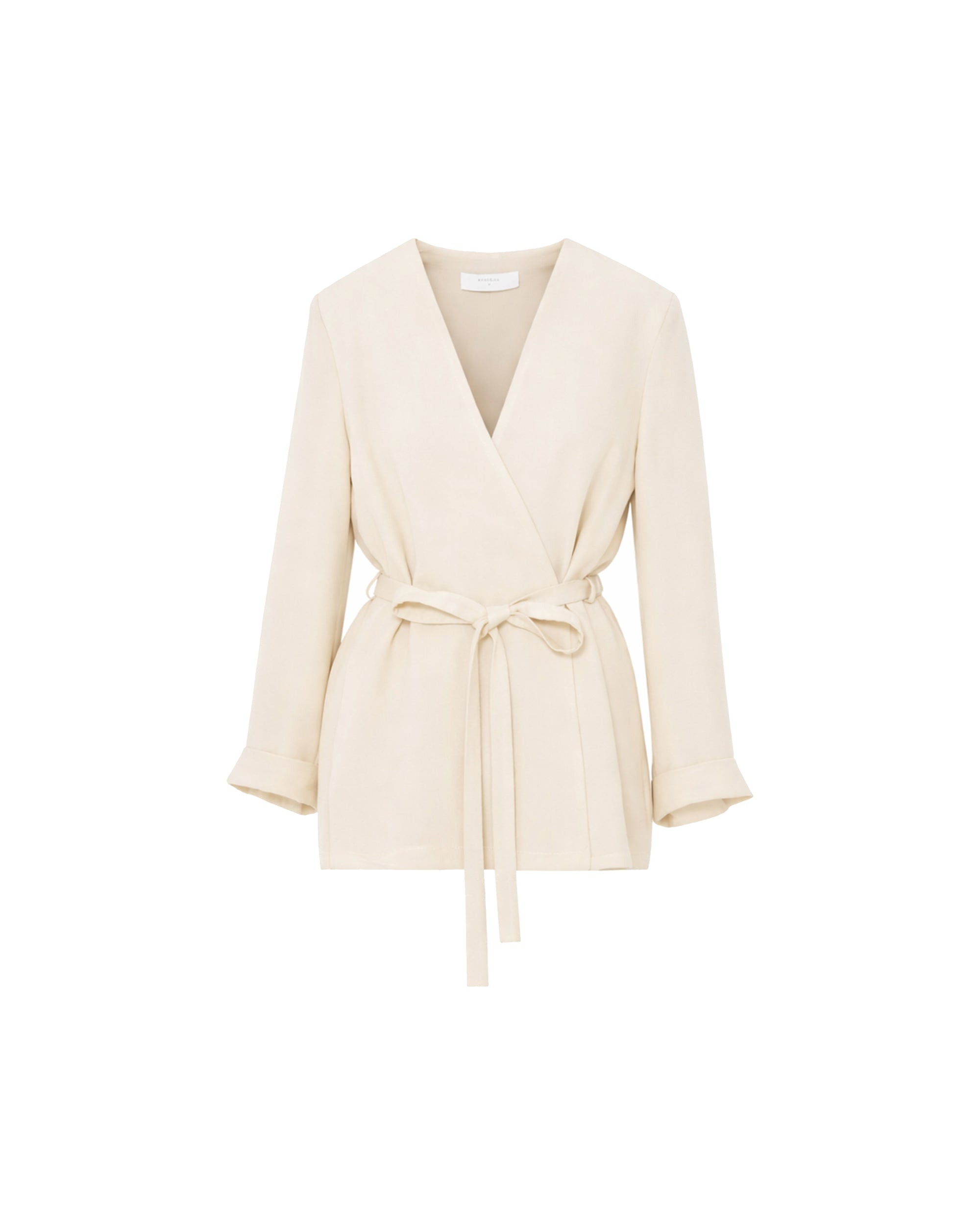 WRAP JACKET WITH BELT
