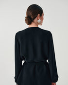 WRAP JACKET WITH BELT