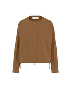 LIGHT JACKET WITH ZIP AND DRAWSTRING