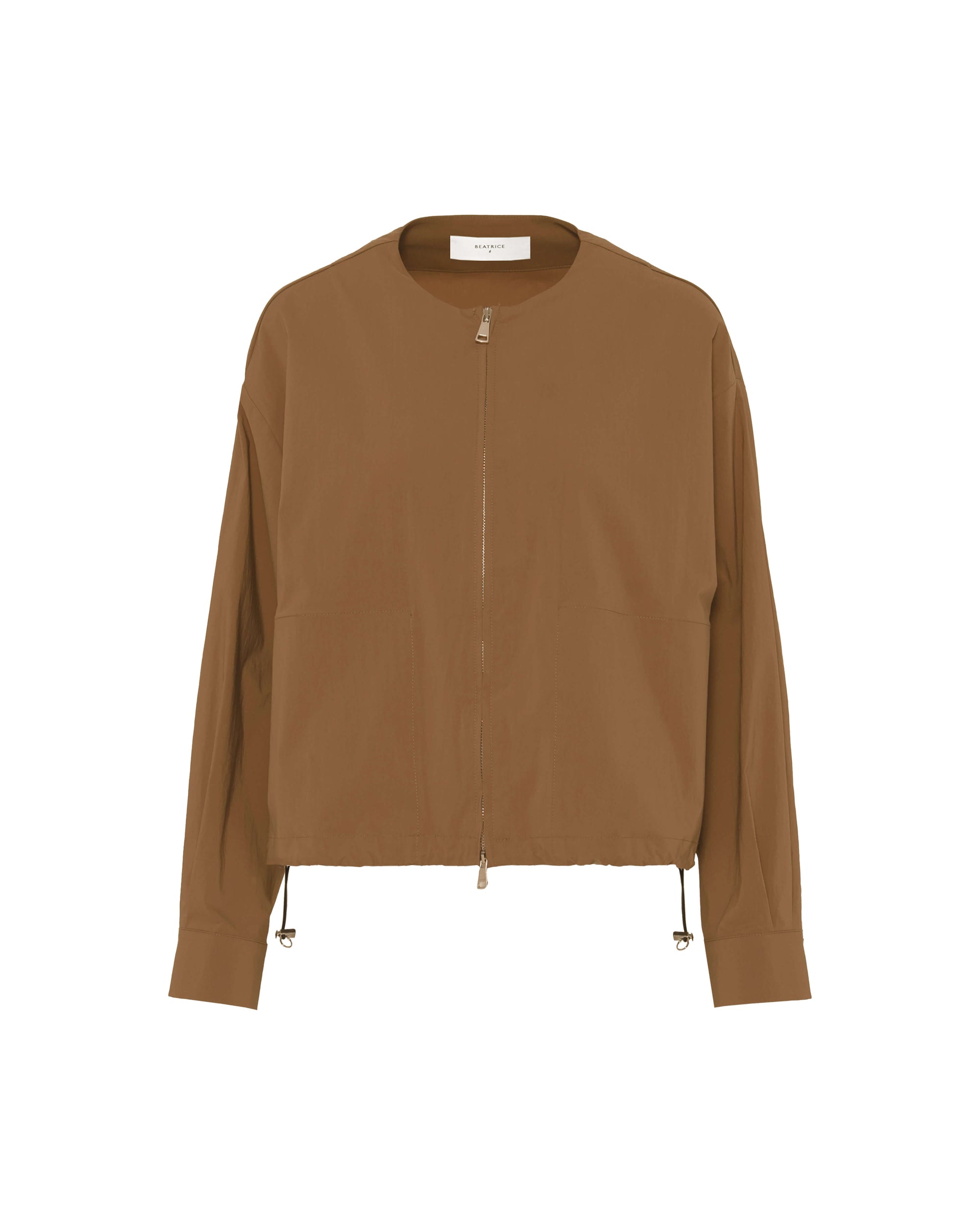 LIGHT JACKET WITH ZIP AND DRAWSTRING