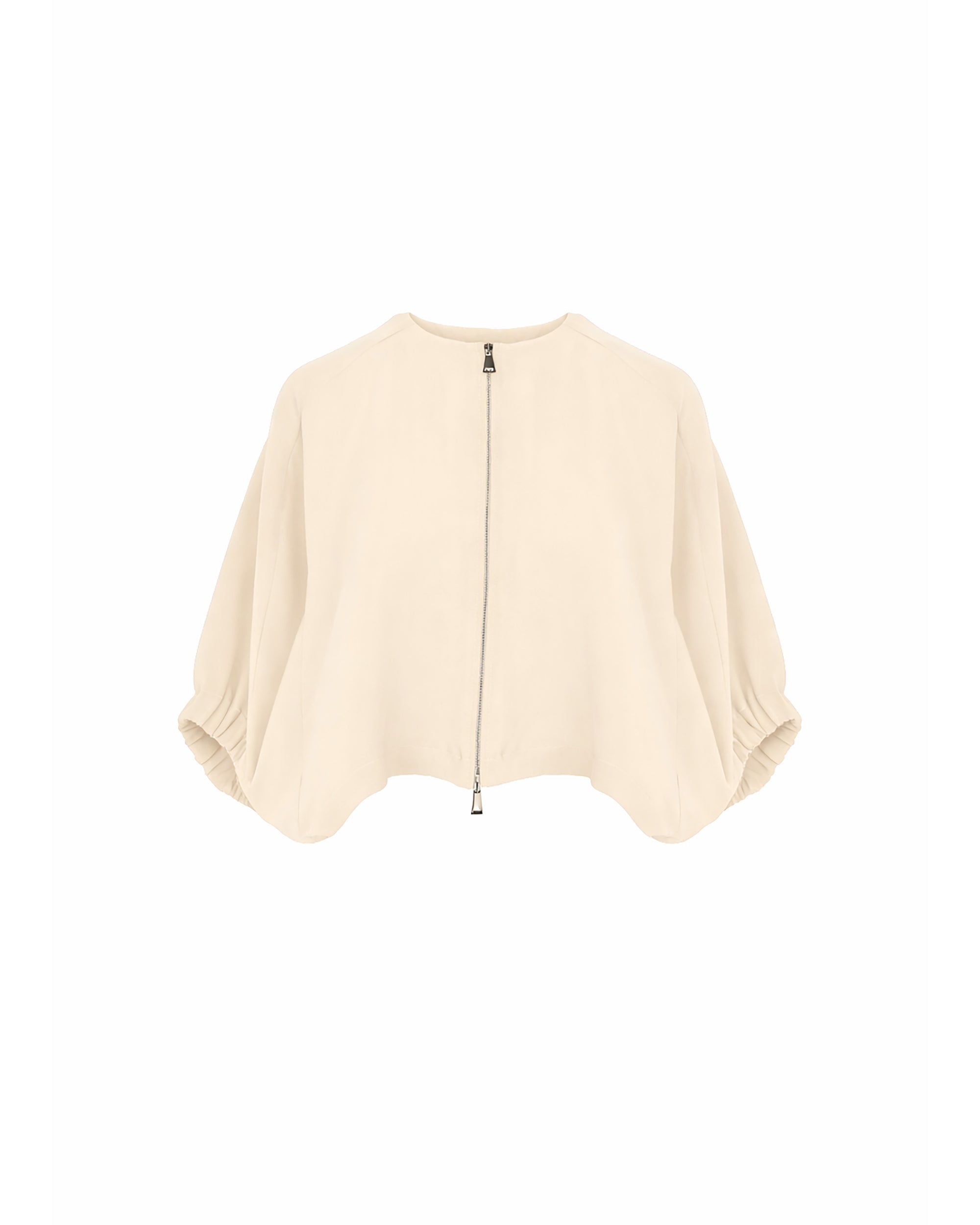 SHORT JACKET WITH WIDE SLEEVES