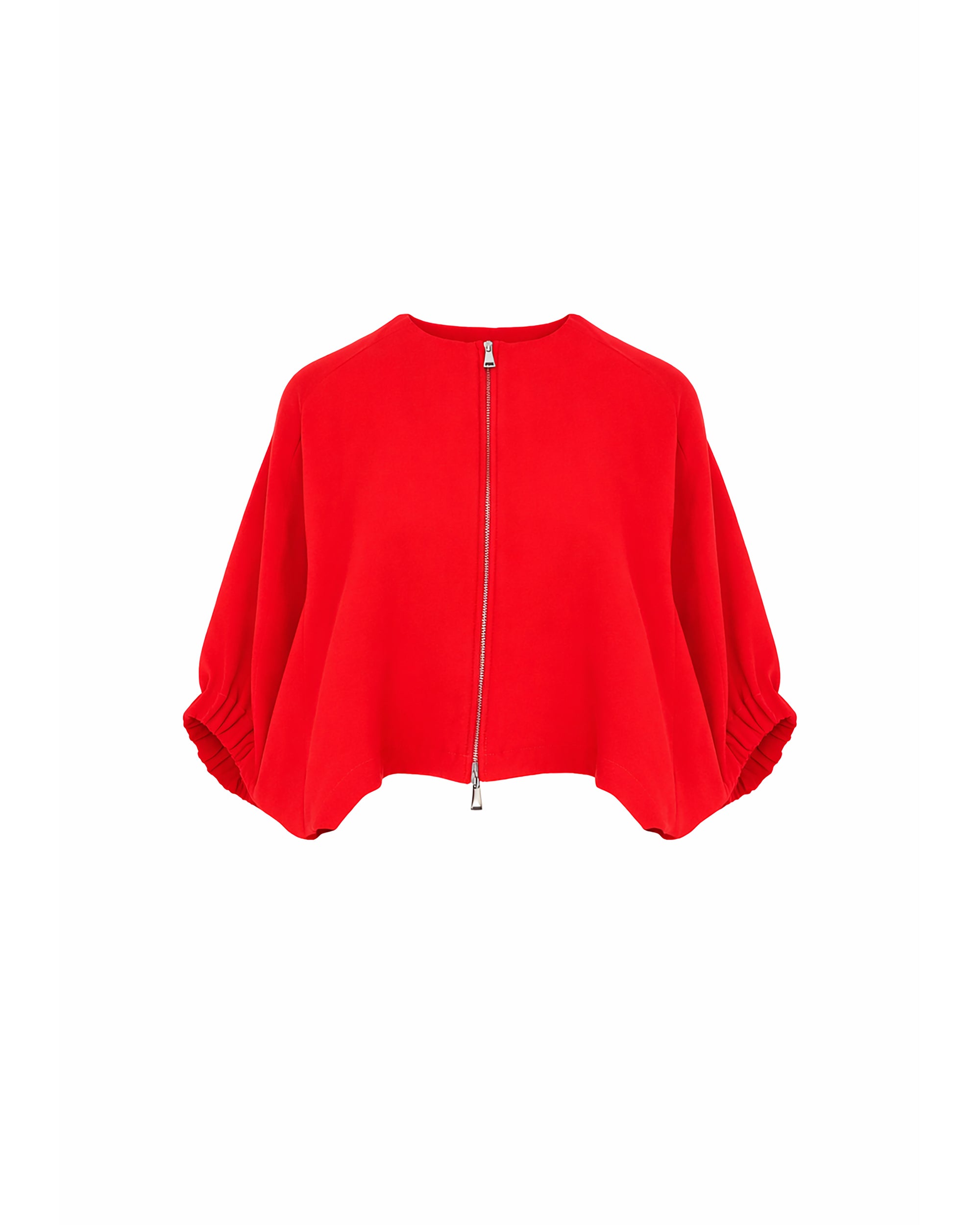 SHORT JACKET WITH WIDE SLEEVES