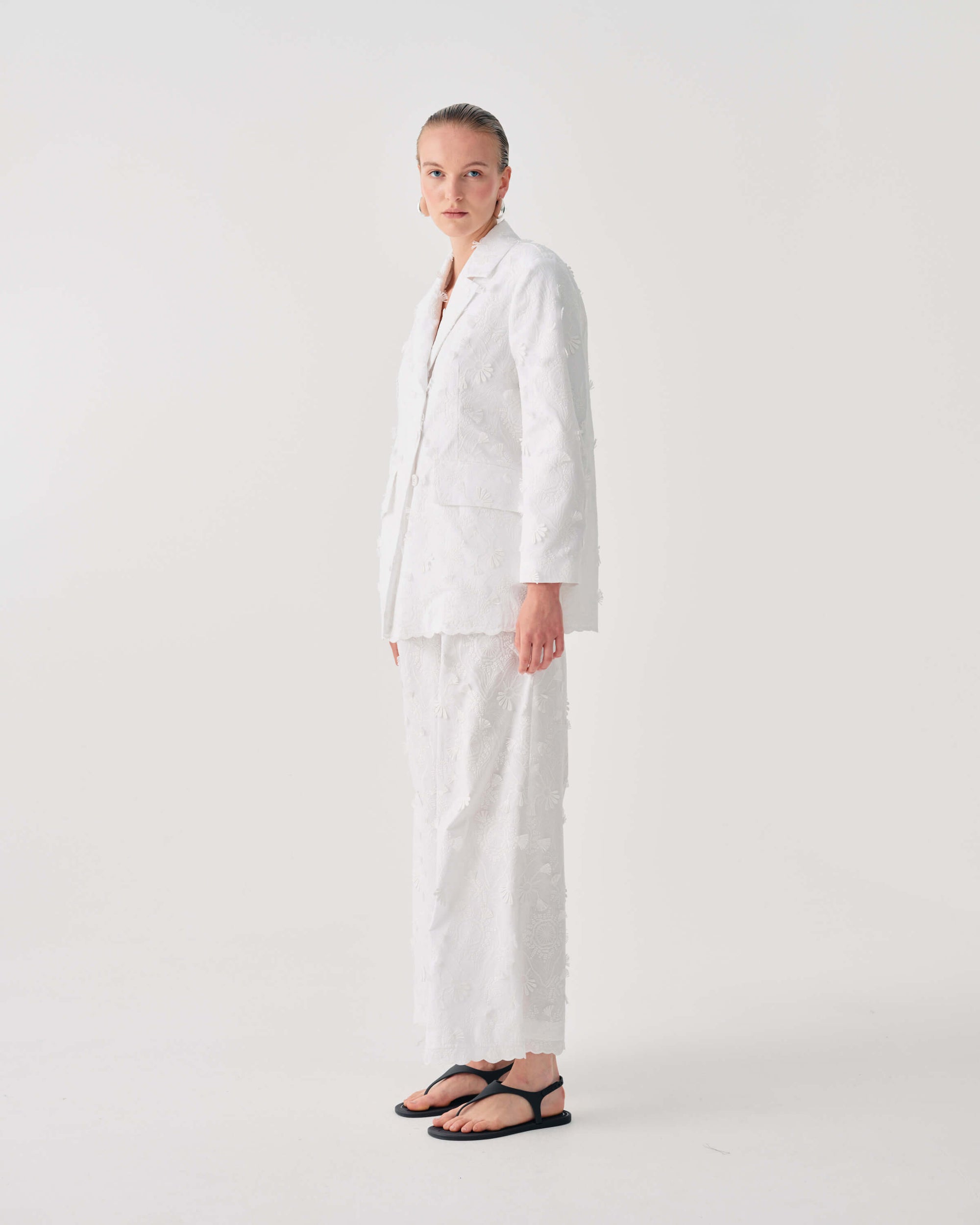 EMBROIDERED LACE JACKET