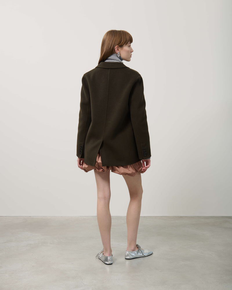 DOUBLE JACKET IN CASHMERE BLEND