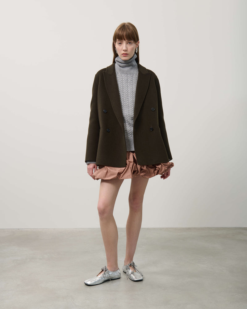 DOUBLE JACKET IN CASHMERE BLEND